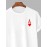 Playing Card Heart A Print T-shirt