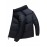 Colorblock Two Tone Zip Up Puffer Down Jacket